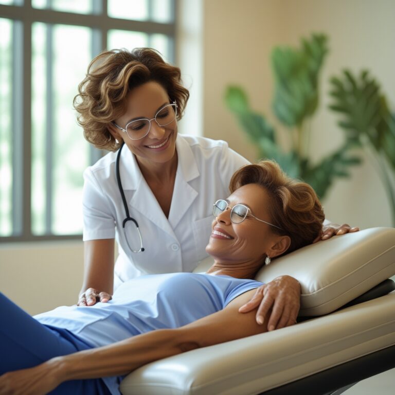 Leonardo_Phoenix_10_Show_a_smiling_patient_relaxing_during_a_p_2